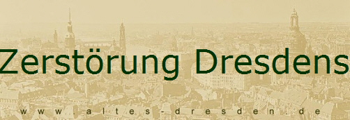 Zerstrung Dresdens